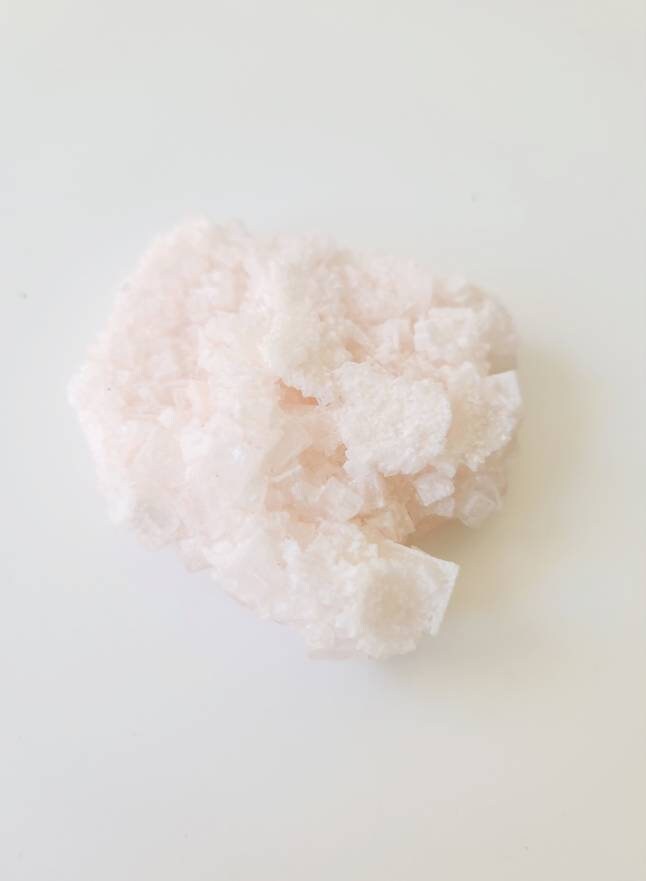 Pink halite from Searles Lake